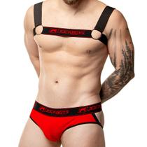 Cueca Jockstrap + Harness Masculino Jock Boys