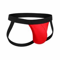 Cueca Jockstrap Sexy Com Abertura Na Parte De Trás