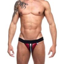 Cueca Jockstrap Sexy Com Zíper Tamanho unico Cueca Jockstrap Sexy Com Zíper Tamanho unico