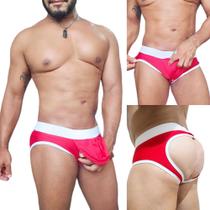 Cueca Jockstraps Com Saqueira Externa (Várias Cores)