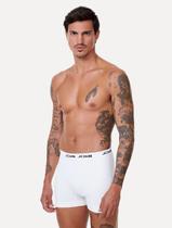 Cueca John John Boxer Poliamida Branca Pack 3UN