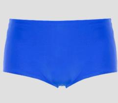 Cueca lisa curta de banho