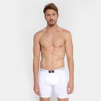 Cueca Long Boxer Calvin Klein Cotton CK 1996 Masculina