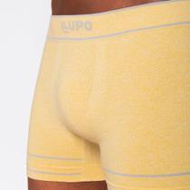 Cueca Lupo Boxer Algodão Mescla Sem Costura 18470-003