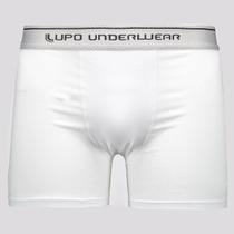 Cueca Lupo Boxer Elastic Branca