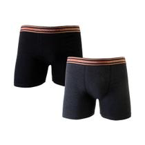 Cueca Lupo Boxer Kit C-2 00523