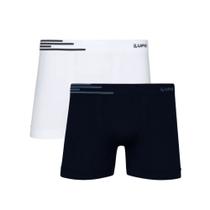 Cueca Lupo Boxer Microfibra Sem Costura 436-088 C/2