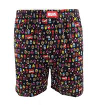 Cueca lupo samba canção heróis marvel preto masculino Cueca lupo samba canção heróis marvel preto masculino