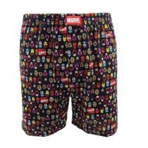 Cueca lupo samba canção heróis marvel preto masculino Cueca lupo samba canção heróis marvel preto masculino