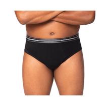 Cueca Lupo Slip Algodão 00554 Preto