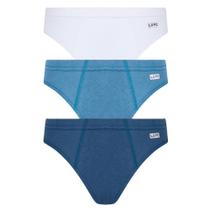 Cueca Lupo Slip Algodão com Elastano Infantil 140-089 C/3