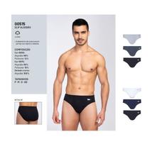 Cueca Lupo Slip Algodão Cotton Kit Com 12 515