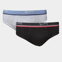 Cueca Lupo Slip com Elastano