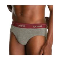 Cueca Lupo Slip Microfibra sem Costura 624-007