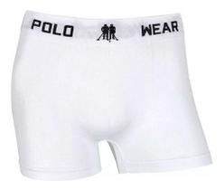 Cueca Masculina Adulto Boxer Confortável Polo Wear Microfibra