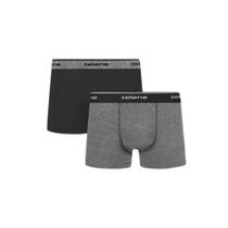 Cueca Masculina Boxer Algodão 95% Kit 02 Selene 11450001