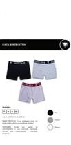 Cueca Masculina Boxer Cotton Código 4460 Cueca Masculina Boxer Cotton Código 4460