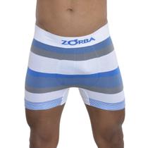 Cueca Masculina Boxer Listrada Em Algodão Seamless Zorba Cueca Masculina Boxer Listrada Em Algodão Seamless Zorba