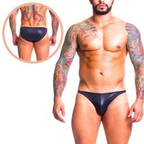 Cueca Masculina com Lateral Fina em Cirre Preto