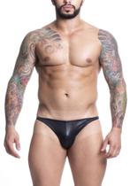 Cueca Masculina com Lateral Fina em Cirre Preto