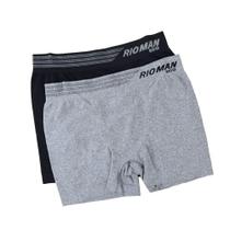 Cueca Masculina DelRio Boxer Eco kit com 2 - BX5429SD1