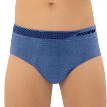 Cueca Masculina DelRio Slip Marinho - SL5422