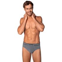 Cueca Masculina Lupo 00624 Slip Sem Costura Faixa