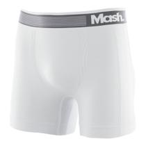 Cueca Masculina Mash Boxer Sem Costura Branca - 71001