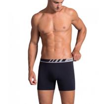 Cueca masculina para adulto modelo boxer sem costura em microfibra Lupo