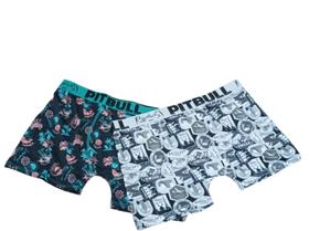 Cueca masculina plus size Pitbull G1 G2 G3 Conforto e Qualidade Cores Lisas e Estampadas