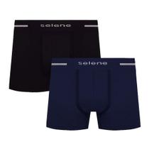 Cueca Masculina Seleme Boxer Kit Com 2 - 11150