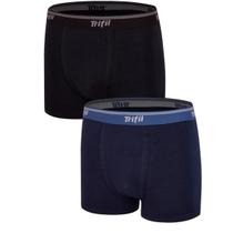 Cueca masculina trifil kit 2 unidades boxer em cotton qe5326 Cueca masculina trifil kit 2 unidades boxer em cotton qe5326