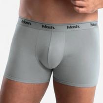 Cueca Mash Boxer Cotton Cinza