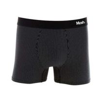 Cueca Mash Boxer Microfibra Listrada - Preto - P Cueca Mash Boxer Microfibra Listrada - Preto - P