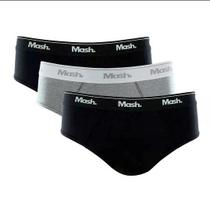 Cueca Mash Masculino Trio slip - 010.04