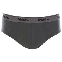 Cueca Mash Slip Algodão - Cinza - P