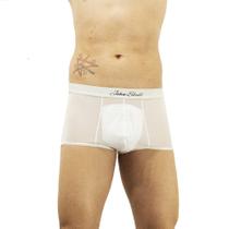 Cueca Mini Boxer Transparente em Tule Sexy e Confortável