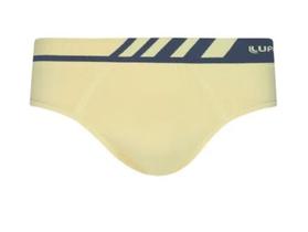 Cueca Modelo Slip em Microfibra Sem Costura Lupo Cor: Amarelo Tam: P