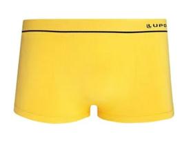 Cueca Modelo Sunga em Microfibra Sem Costura Lupo Cor: Amarelo Ouro Tam: GG