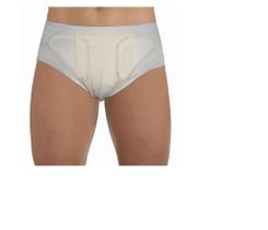 Cueca para Hérnia Inguinal DUPLA Bege DL261 DILEPE - Dilepé