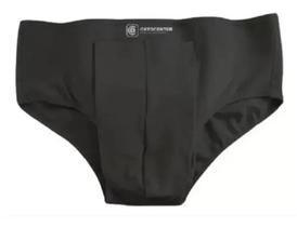 Cueca Para Hernia Inguinal Dupla G - Preta - Ortocenter