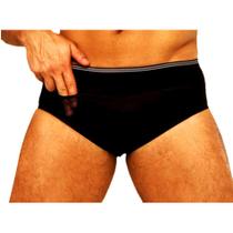 Cueca porta-camisinha