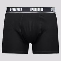 Cueca Puma Boxer Algodão Preta