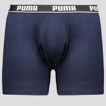Cueca Puma Boxer Cotton Marinho