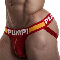 Cueca Pump Jockstrap Festa Aberta Alças Atrás Elástico Largo - Orlvs