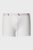 Cueca Reserva Cont. Boxer Algodão Branca - Cor Branco - Tamanho M/M