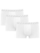Cueca Reserva Masculina Boxer Mono Woodpecker Cotton Branca Pack 3UN