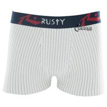 Cueca Rusty Boxer Cotton Risca de Giz - RU1.06