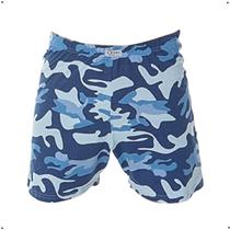 Cueca Samba Canção Estampada Zeus DeMillus 290259 algodão Cor:CamufladaTamanho:PE
