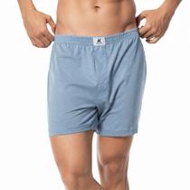 Cueca Samba Canção KPR 1140 Cinza Claro 100% Algodão